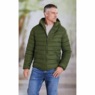 Lightweight Puffer Jacket, Olive, large