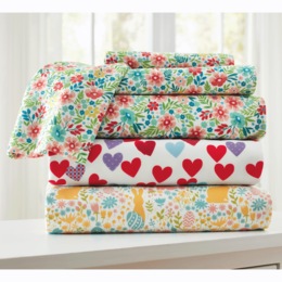 Spring Microfiber Sheets, , large