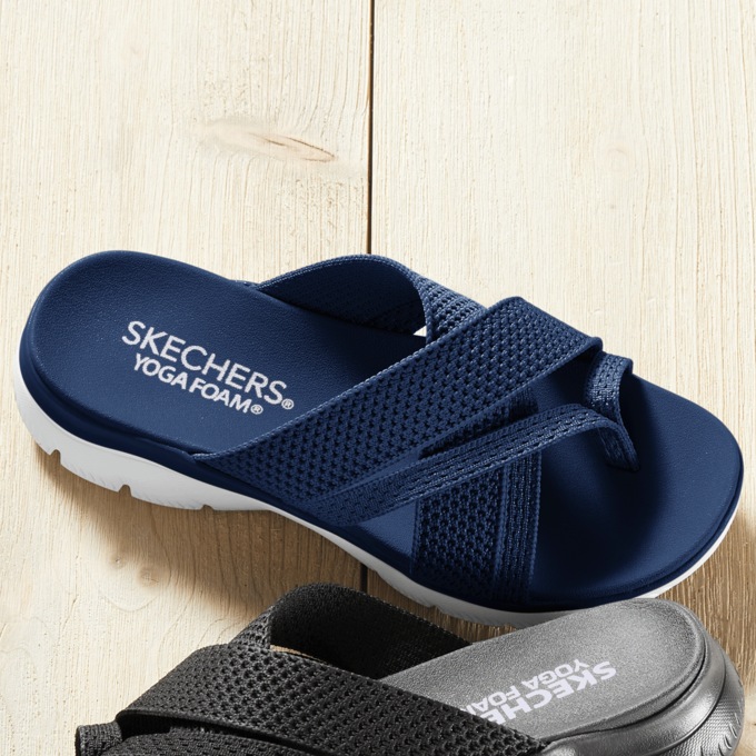 Skechers Summits Fantasy Walk Sandal with Yoga Foam Footbed, , large