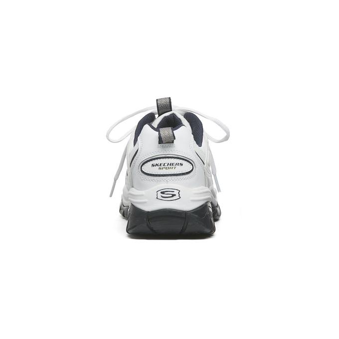 Skechers Men’s Energy - After Burn Shoe, White Navy, large