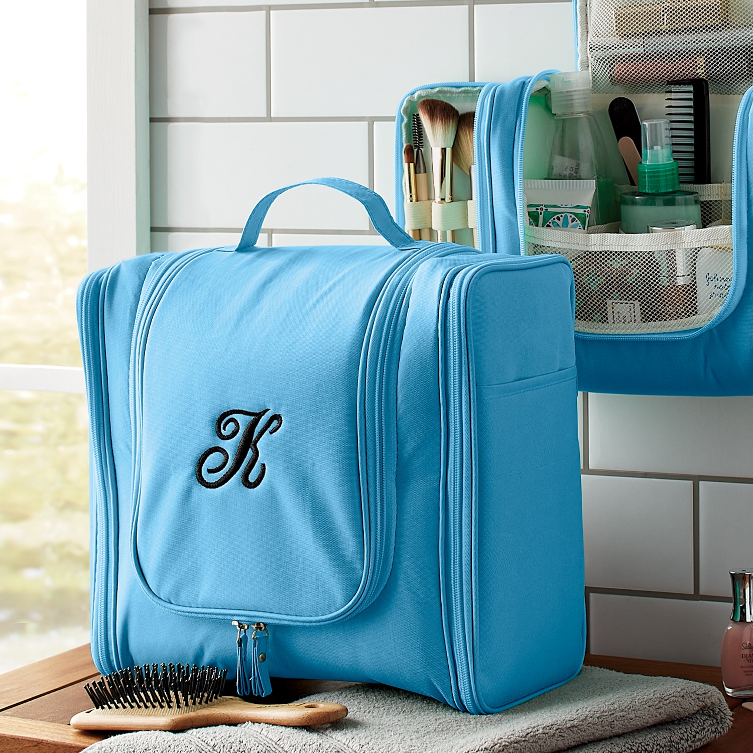 Personalized travel toiletry bag online
