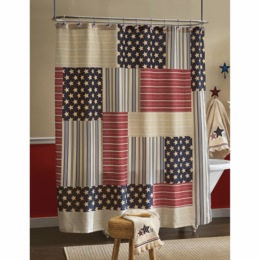Victory Shower Curtain, , large