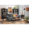 Black Floor Spotlight Lamp, , large