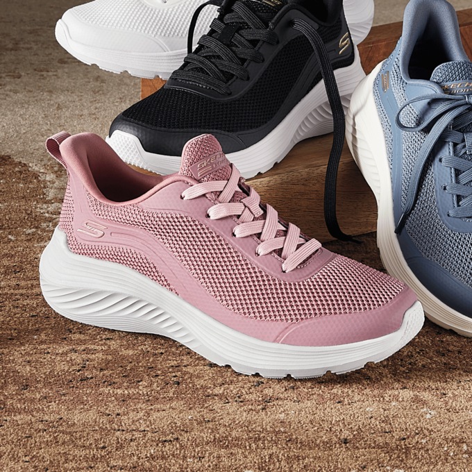 BOBS Women s Squad Wave Still Wading Lace Up by Skechers Country Door
