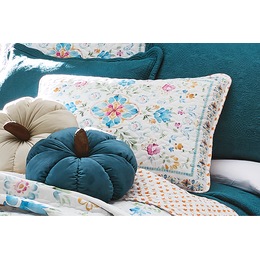 Izzy Floral Quilted Standard Sham, , large