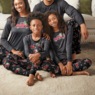 Kid's Family Christmas Holiday PJ Set in Soft, Stretchy Jersey Knit, , large