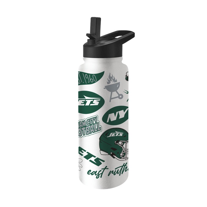 NFL Native Logo Water Bottle, , large
