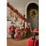 6-ft. Lit Poinsettia Garland, , large