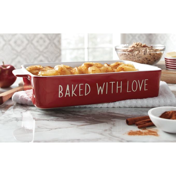 Rectangle Baker with Handles, , large