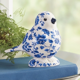 Chinoiserie Bird Figurine, , large