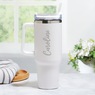 Personalized Script Stainless Steel 40-oz. Travel Mug, , large