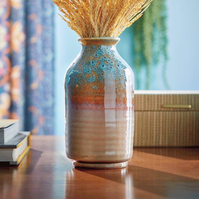 Blue Ombr&eacute; Vase, , large