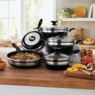 Chef Tested 8-Piece Ceramic Banded Cookware Set by Wards, , large