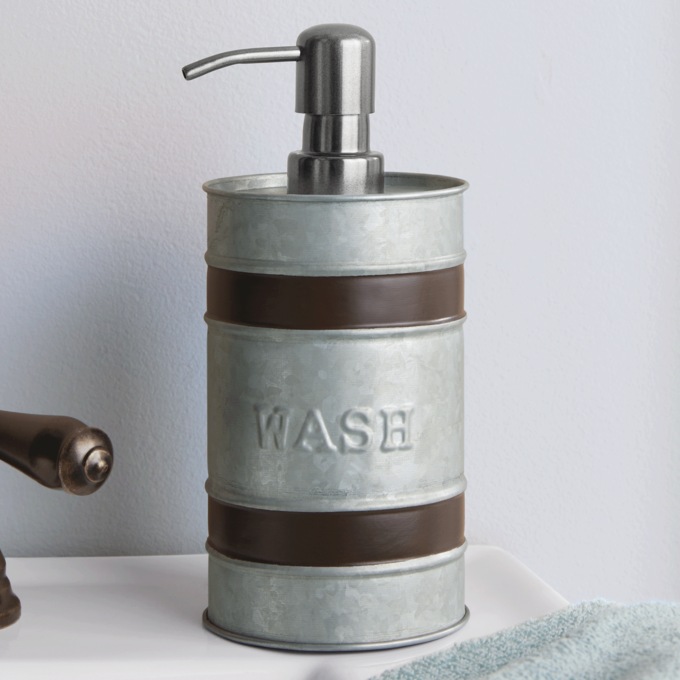 Galvanized Soap Pump, , large