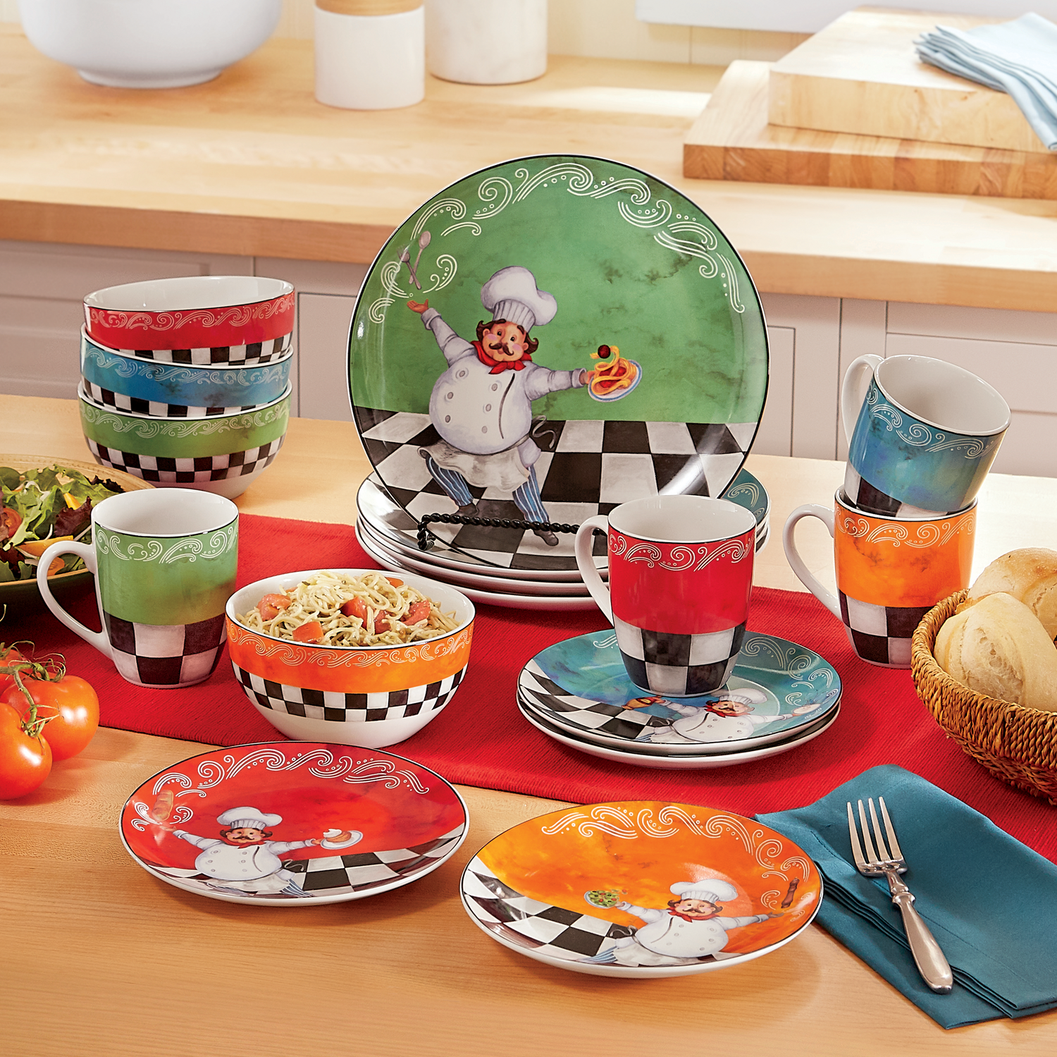 kitchen set chef