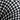 Round Gingham Pillow, Black, swatch