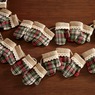 Plaid Mitten Garland, , large