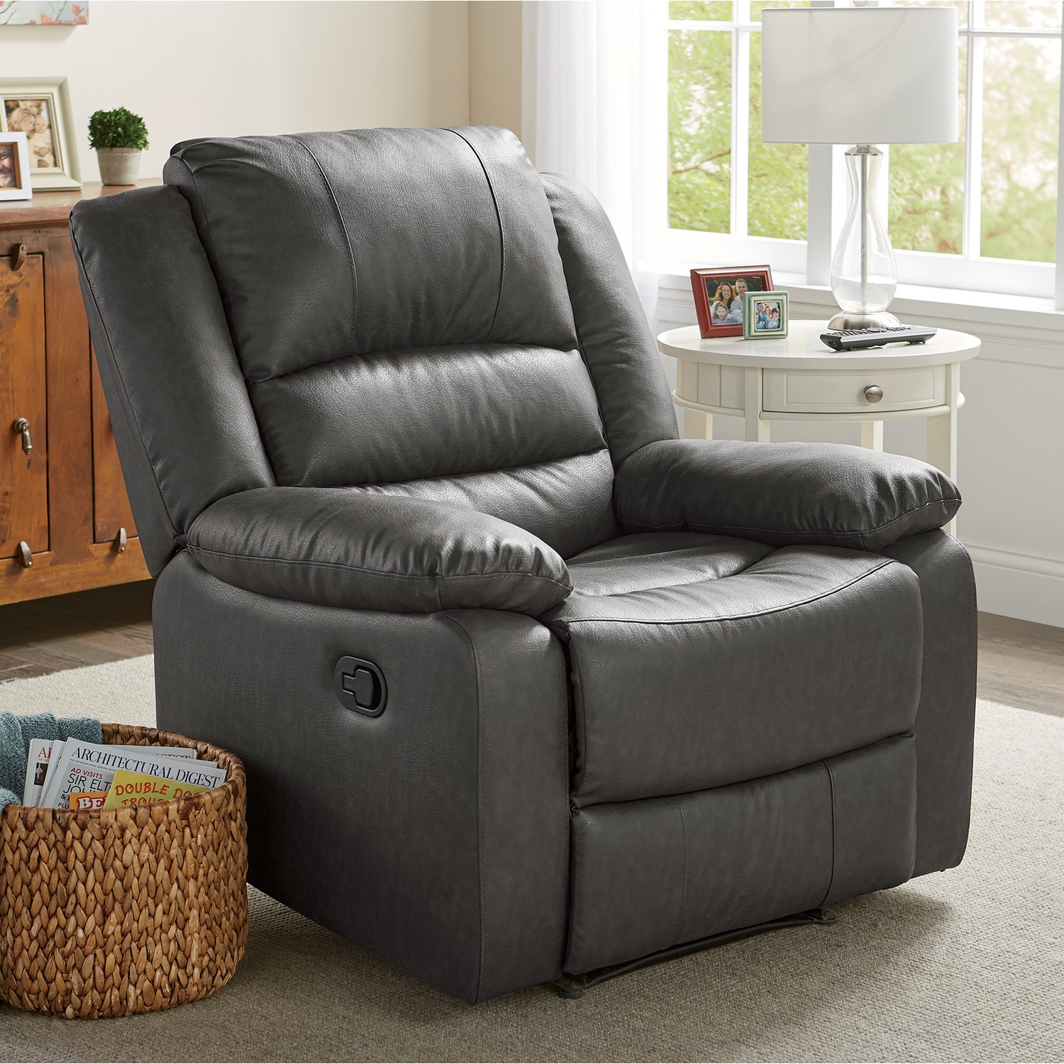 Overstuffed Recliner Country Door