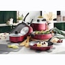 20-Piece Ceramic Metallic Cookware Set, , large