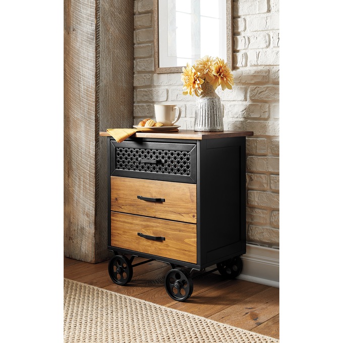 Emersyn Rolling Side Table, , large
