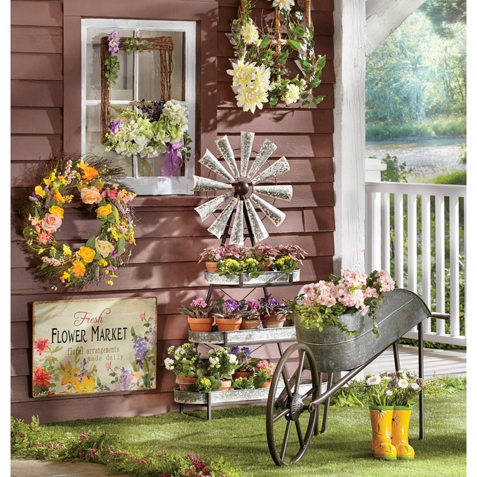 Rain Boot Planter Country Door