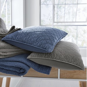 Vintage Wash Solid Sham, , large