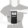 Elite Gourmet 1-Cup Coffee Maker with Mug, , large