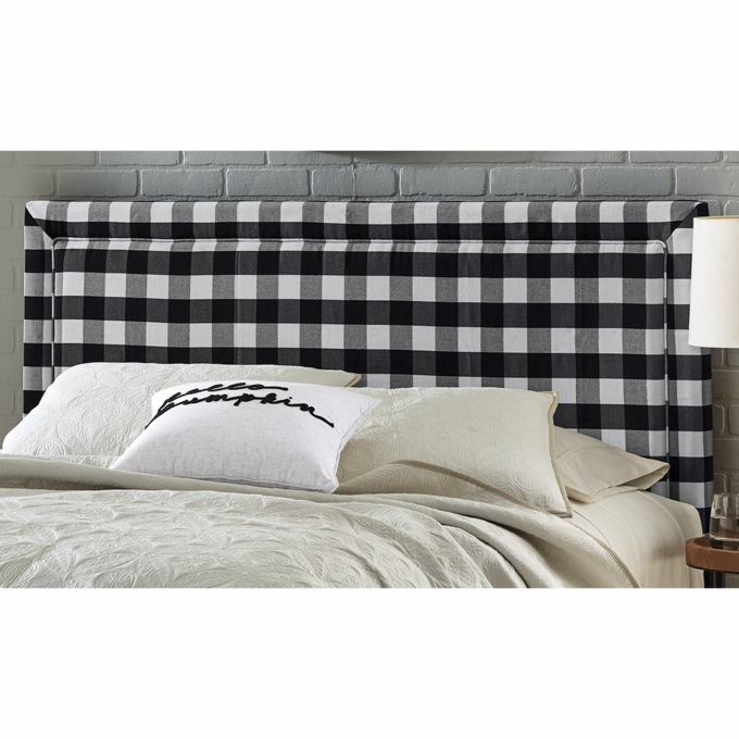 Buffalo Check Queen Headboard, , large
