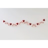 Valentine Hearts and Bows Novelty Garland, , large