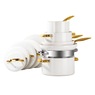 Gotham Steel 11-Piece Modern Kitchen Cookware Set, Cream, large