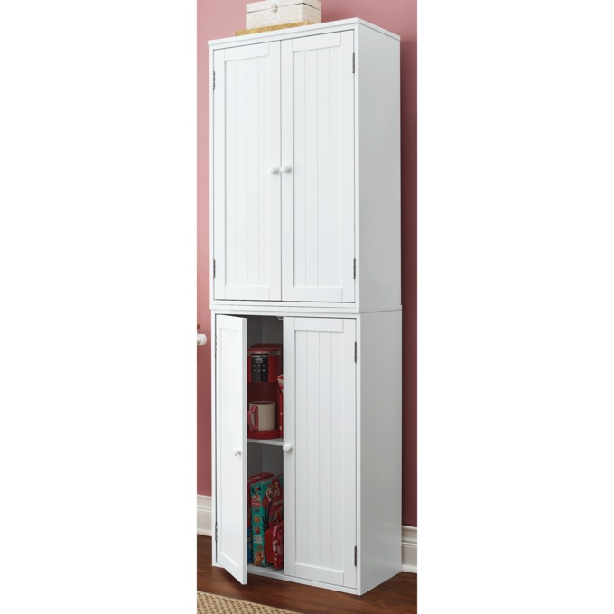 Stacking Cabinet, White, large