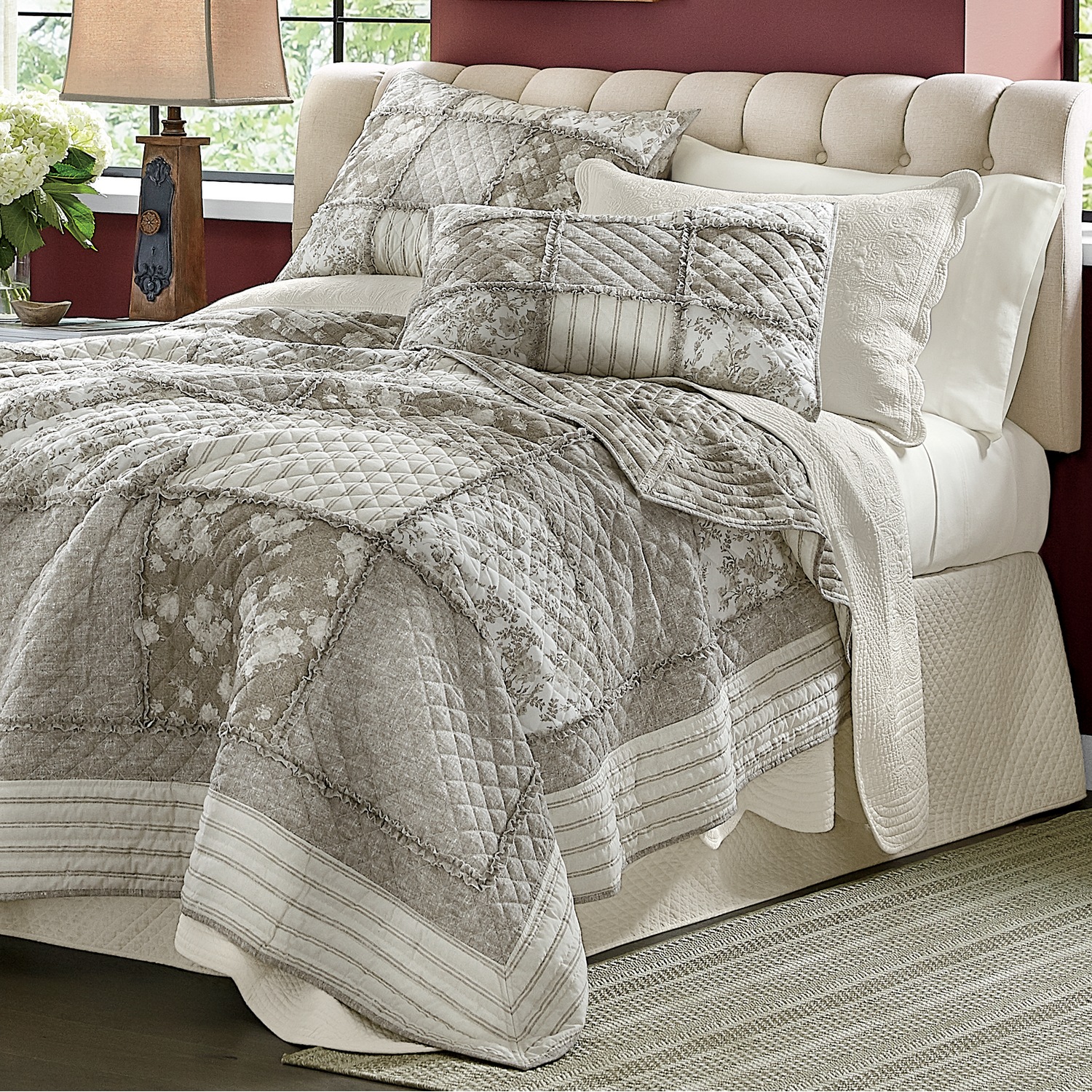Cassidy Oversized Quilt And Sham Country Door