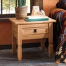 Pine End Table, , large
