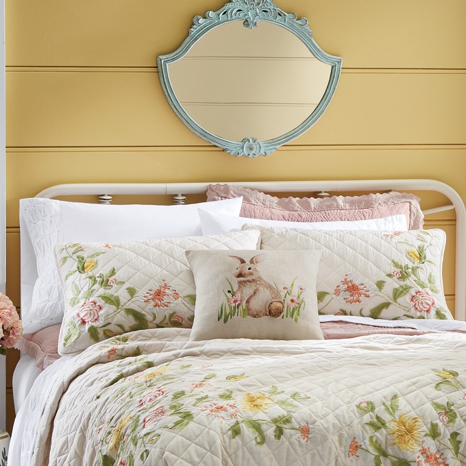 Liz Embroidered Sham, , large