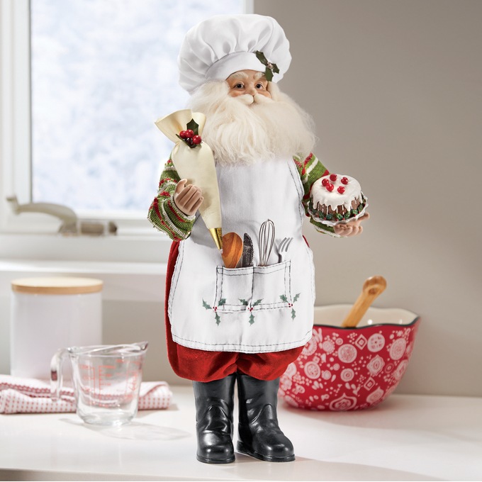 Cooking Santa And Mrs Claus Country Door