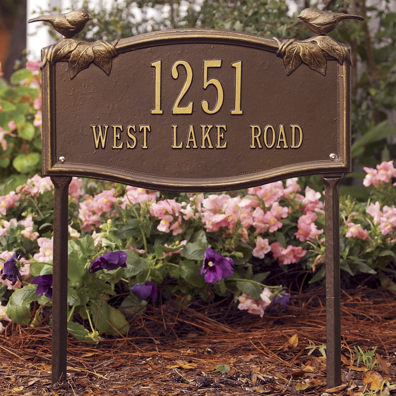 Personalized Chickadee Plaque, , large