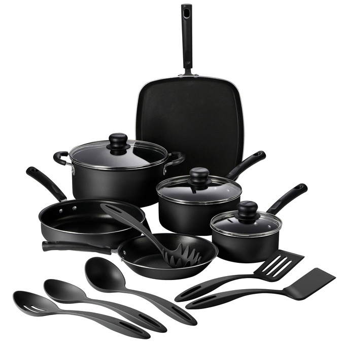 Tramontina 15-Piece Prima Ware Nonstick Cookware Set, , large