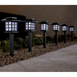 6-Piece Solar House Light Set, , large
