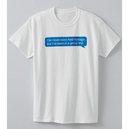 Hostage Group Text T-Shirt, , large