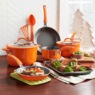 Rachael Ray Cook & Create 11-Piece Aluminum Cookware Set, , large