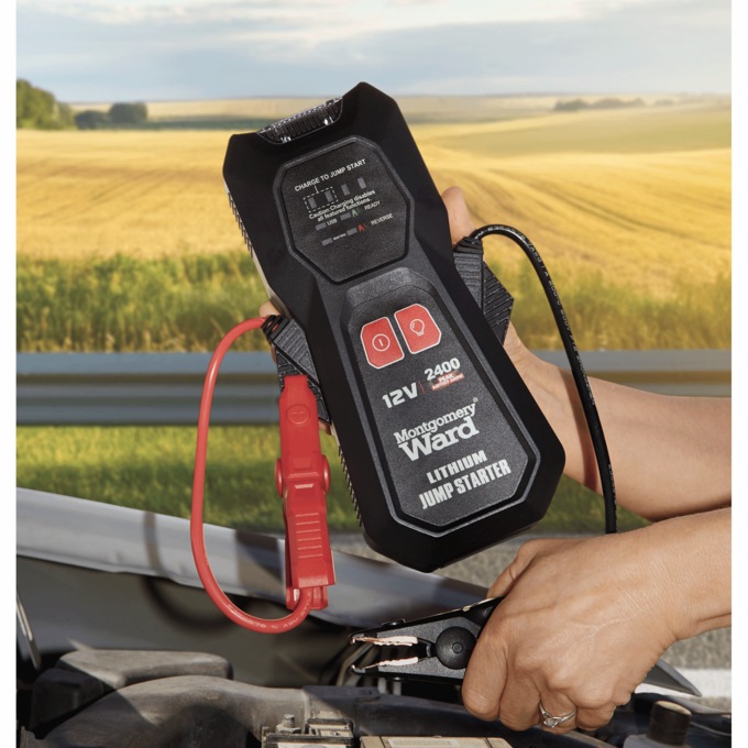 Montgomery Ward Lithium Jump Starter, , large