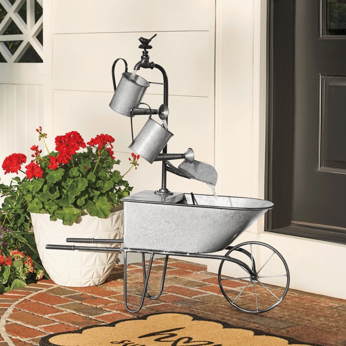 Galvanized Fountain, , large