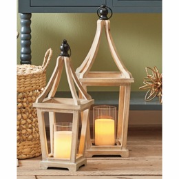 Set of 2 Decorative Lanterns, , large