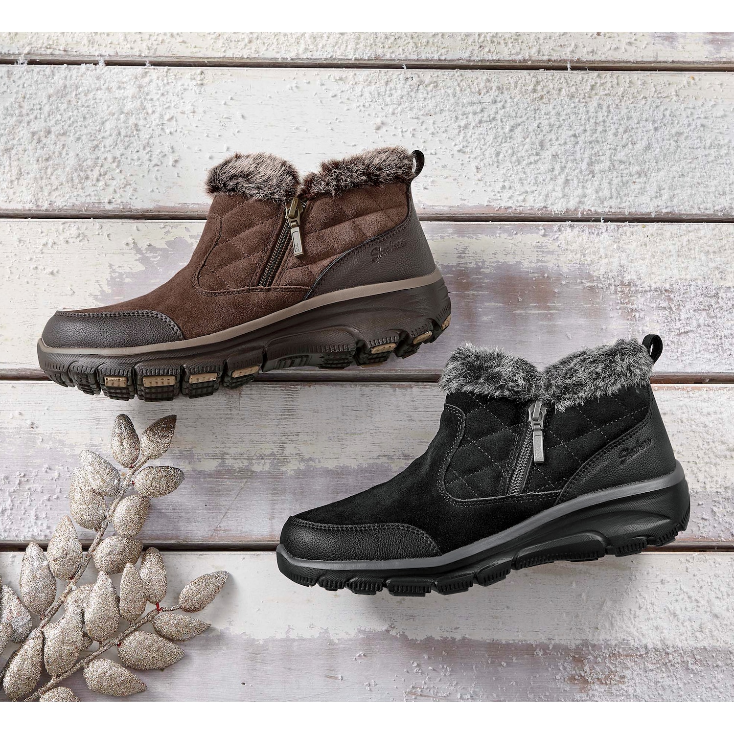 Skechers deals quilted crush