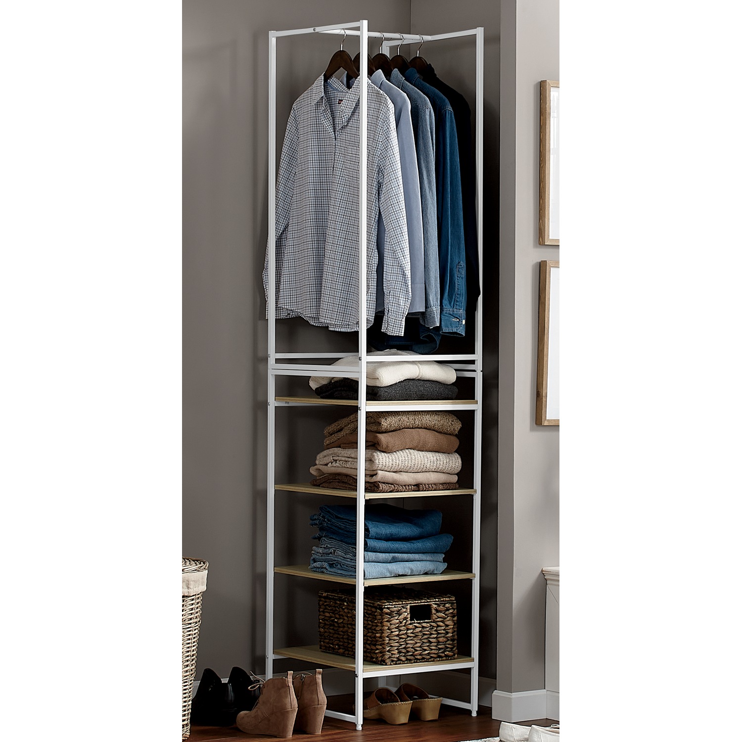 Rowan Closet System Shelf Combo Country Door