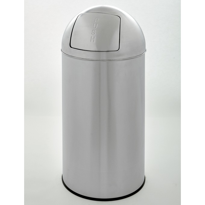 13-Gal. Stainless Steel Trash Can