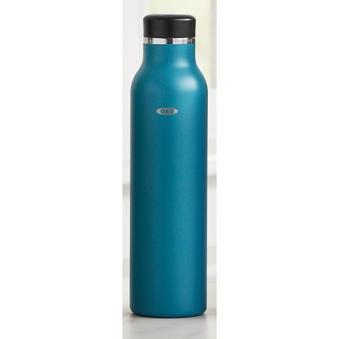 OXO Strive 24-oz. Insulated Water Bottle, Aquamarine, large