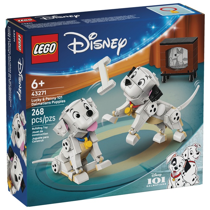 LEGO Disney Lucky & Penny 101 Dalmatians Puppies, , large