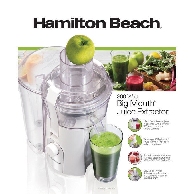 Hamilton Beach Big Mouth Juice Extractor