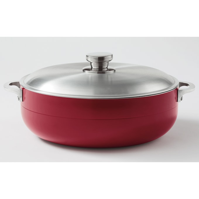 Set of 2 Calderos, Red, large
